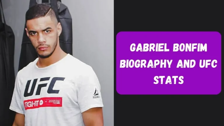 Gabriel Bonfim Biography and UFC Stats