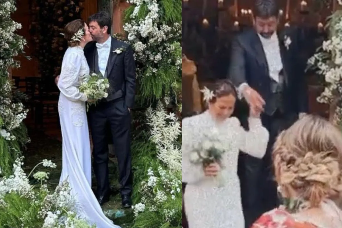 Deniz Akalın and Andrea Agnelli Wedding Photos